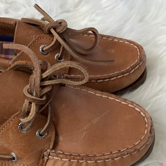 Sperry Women’s Brown Boat Shoes size 8 M - Picture 4 of 7